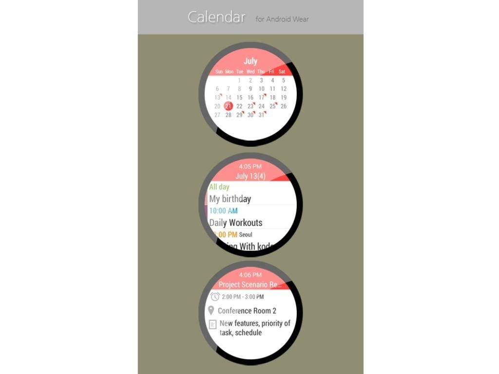 Calendar-for-Android-Wear