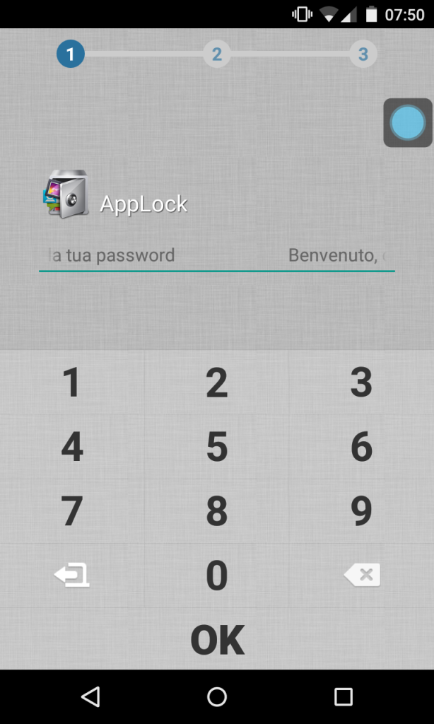 AppLock prima password