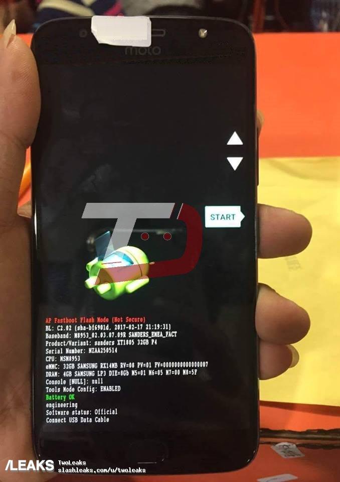 Motorola Moto G5S Plus foto leaked