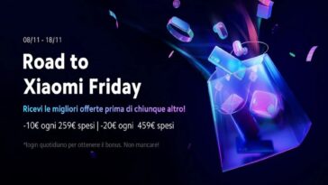 Sullo store ufficiale di Xiaomi parte in anticipo il Black Friday grazie alle offerte di Road to Xiaomi Friday!